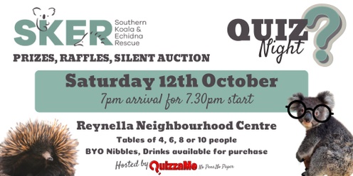 Southern Koala & Echidna Rescue Quiz Night