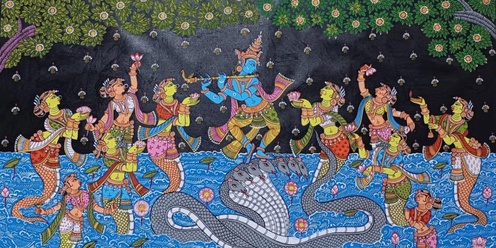 Pattachitra painting workshop for beginners