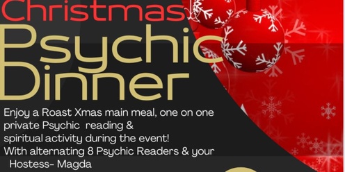 Xmas Psychic Dinner @ Belgrave Hotel 16th Dec