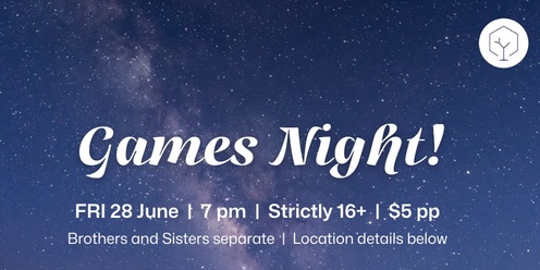 Sisters Games Night