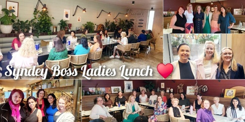 SYDNEY 👠 Boss Ladies Business Networking Lunch @ the Alcott - Xmas Special