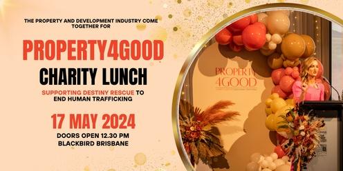 Property4Good 2024 Charity Lunch to End Human Trafficking