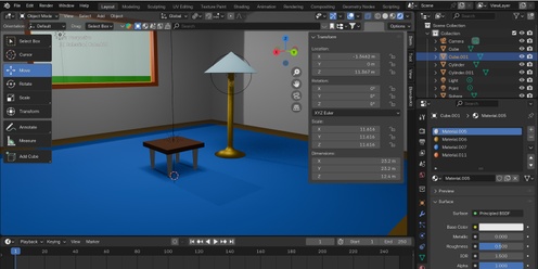 Tūranga - Introduction to 3D modelling in Blender 