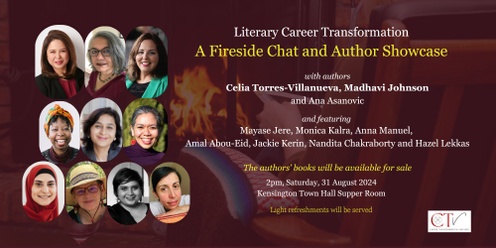 Literary Career Transformation: A Fireside Chat & Author Showcase