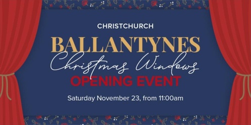 Ballantynes Christmas Windows Opening 2024