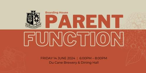 Boarding House Parent Function