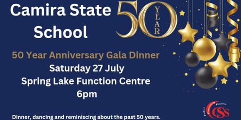 Camira State School 50 Year Anniversary Gala Dinner