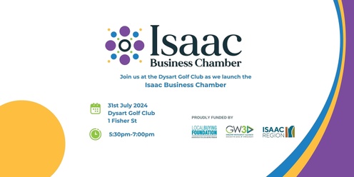 Isaac Business Chamber Launch Dysart 2024