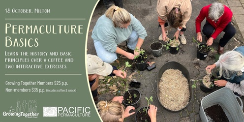 Permaculture Basics - 2 hour workshop