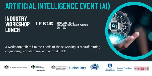 INDUSTRY WORKSHOP LUNCH: Artificial Intelligence - Pitfalls, Potential and Policy