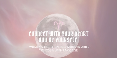 Full Moon Women's Circle in Aries