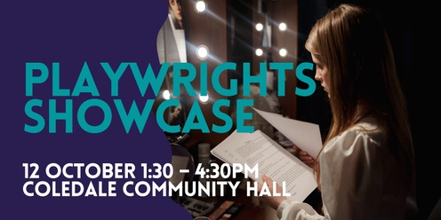 Playwrights Showcase 2024