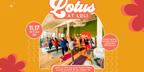 Lotus at Luli!