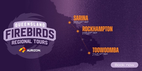 Aurizon and Queensland Firebirds - Regional Netball Tour - Rockhampton - 6-17 years