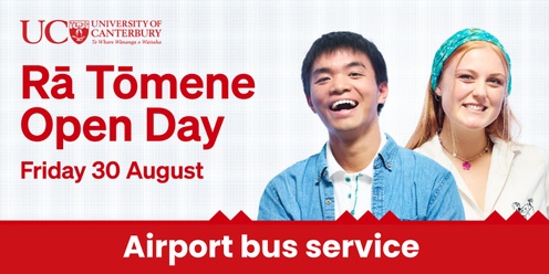 Rā Tōmene | Open Day Airport Bus