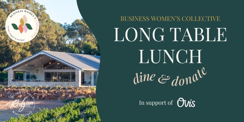 Long Table Lunch Fundraiser - Dine and donate!