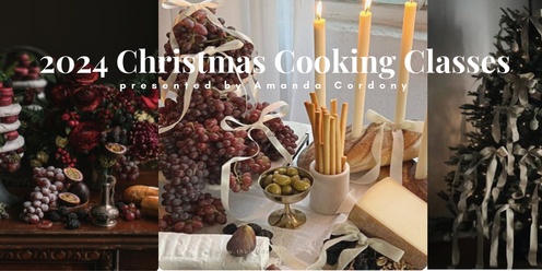 Christmas Cooking Classes with Amanda Cordony 