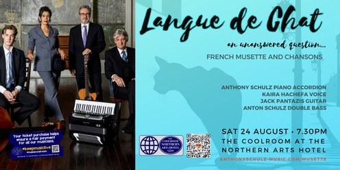 Langue De Chat  -  French Musette Quartet