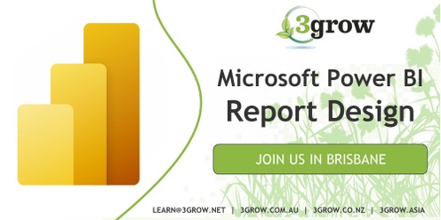 Microsoft Power BI Report Design, Training Course in Brisbane
