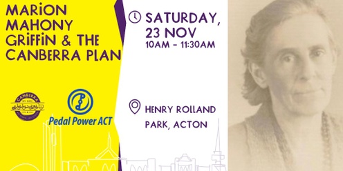 Marion Mahony Griffin and the Canberra plan (5km, easy)