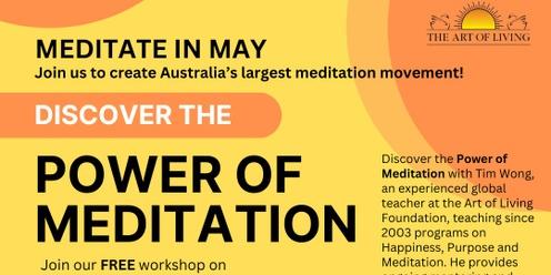 Meditate in May: Discover the Power of Meditation