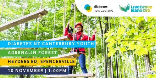 Diabetes NZ Canterbury Youth: Adrenalin Forest