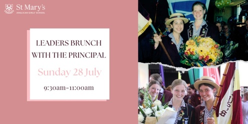 Leaders Brunch with the Principal 