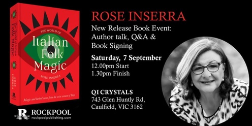 Rose Inserra - New Release Book Event & Signing