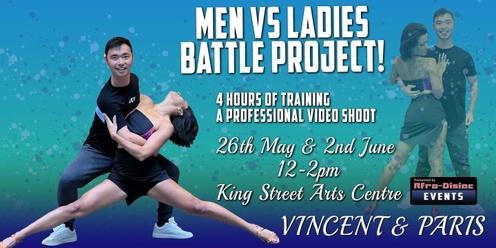 Bachata Battle Project! Men vs Ladies' Styling! 