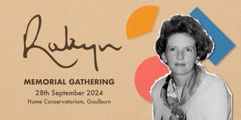 Robyn Miller - Memorial Gathering - Goulburn