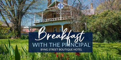 Breakfast with the Principal