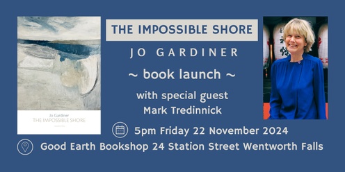 Jo Gardiner - Book Launch - The Impossible Shore