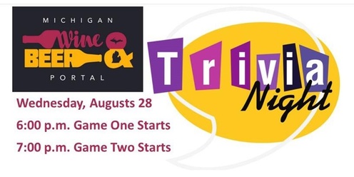 Trivia Night - Wine Down Wednesday August 28, 2024