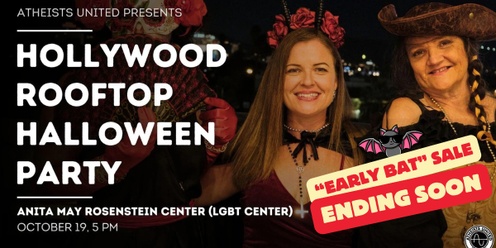 Hollywood Rooftop Halloween Party: An Atheists United Fundraiser