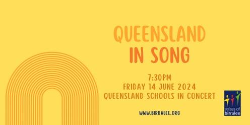 Queensland In Song Concert - 14 June 2024