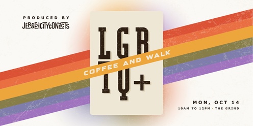 Jersey City Connects | LGBTQ Mixer (October) | Coffee and Walk | Queer Friend Dating