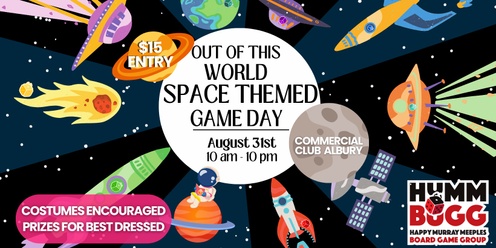 Out of this World Space Themed Game Day
