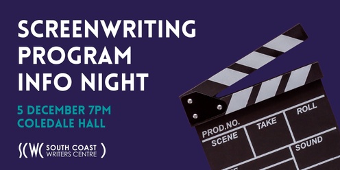 Screenwriting Program Info Night