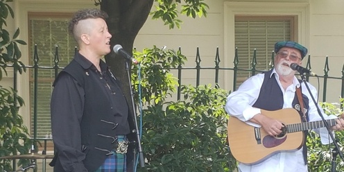 Shona Williams and Phil Lester at Kilderkin Distillery