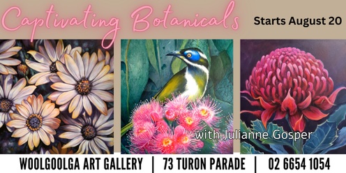 Captivating Botanicals with Julianne Gosper (6 weeks) 24T3