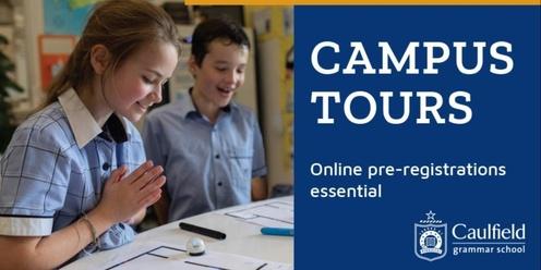 CAMPUS TOURS 29 MAY 2024 | WHEELERS HILL CAMPUS SECONDARY SCHOOL