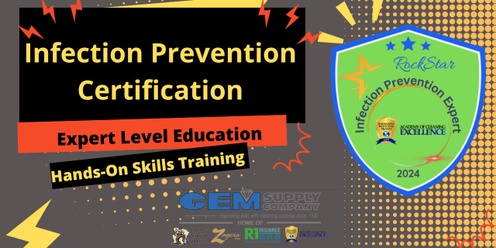 Infection Prevention Certification Class * Orlando * 8/26/24