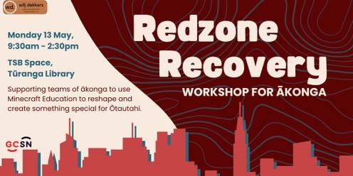 Redzone Recovery - A Minecraft Education Build Challenge
