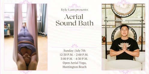 Reiki Aerial Sound Bath w/ Christina Hand (Huntington Beach) [12:30pm]