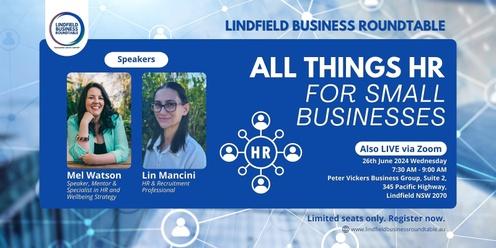ALL THINGS HR: For Small Businesses