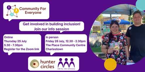 Community For Everyone - an information session about our project