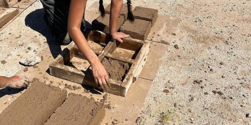 Adobe Brickmaking and Plastering with Selina Martinez 