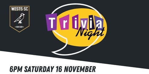 West Griffith SC Trivia Night