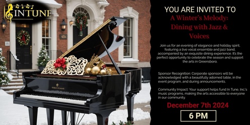 A Winter’s Melody: Dining with Jazz & Voices