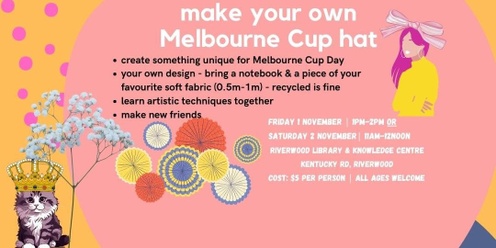 Make Your Own Melbourne Cup Headwear